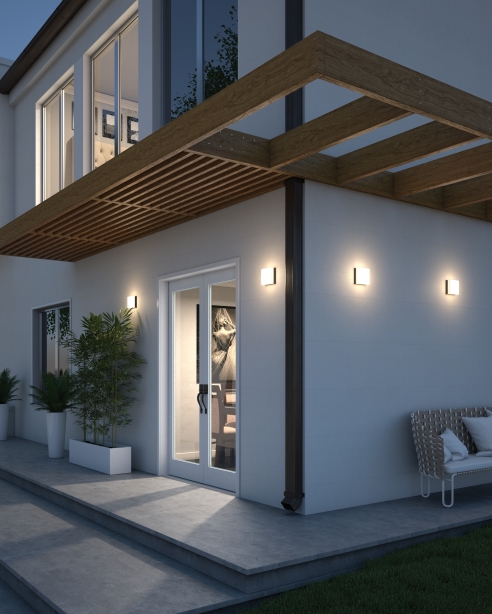Boxie Small Outdoor Wall/Flush Mount Alt Image