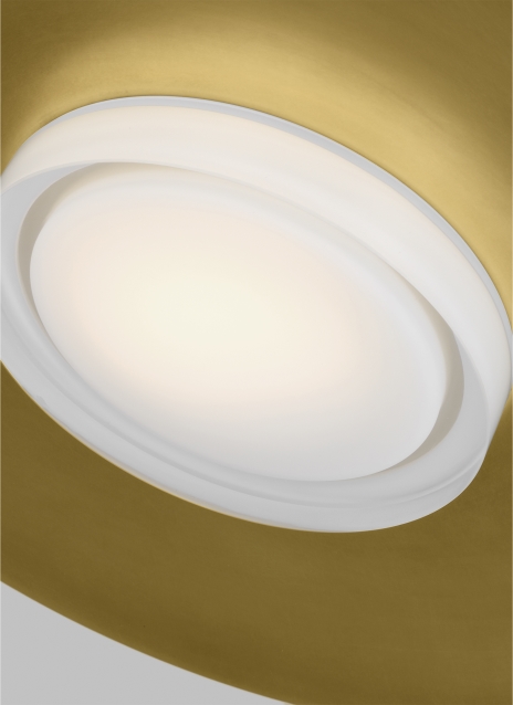 Castor Large Flush Mount Alt Image