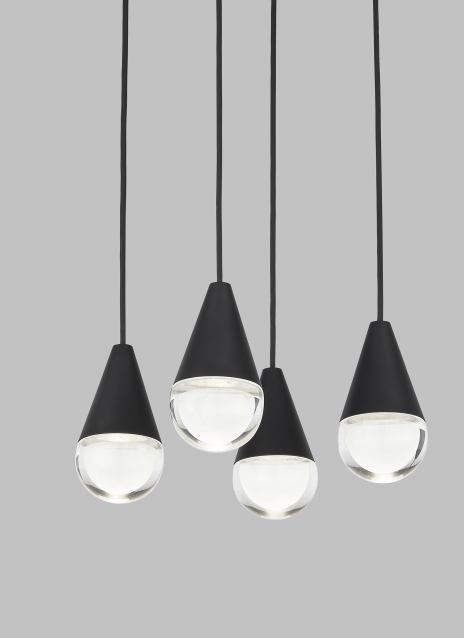 Cupola 4 Light Chandelier Alt Image
