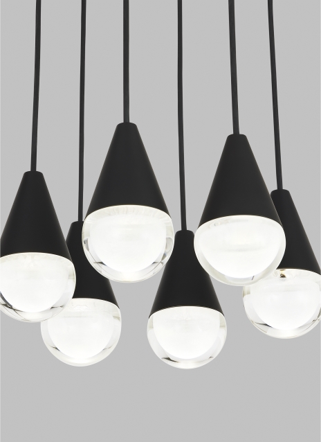 Cupola 6 Light Chandelier Alt Image
