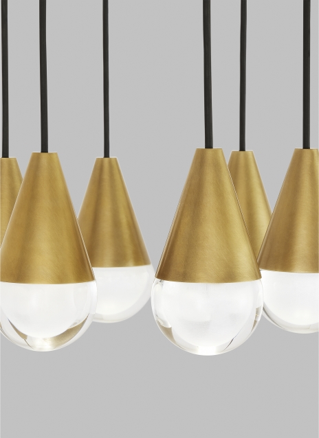 Cupola 6 Light Chandelier Alt Image