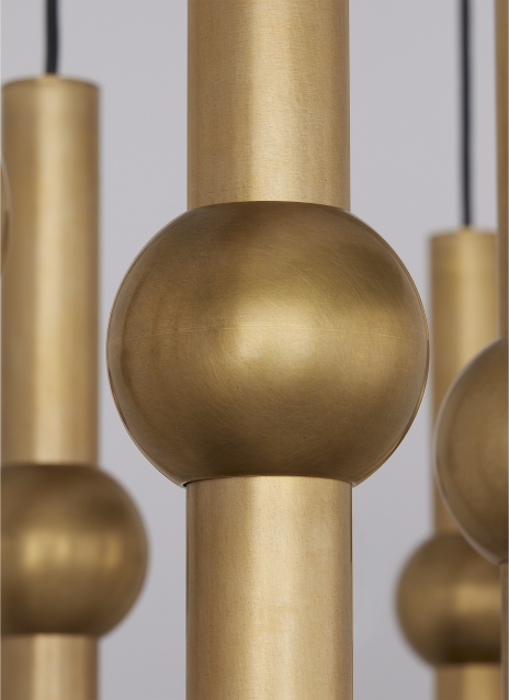 Guyed 18 Light Chandelier Alt Image