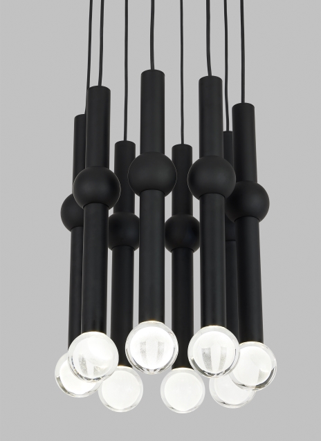 Guyed 8 Light Chandelier Alt Image