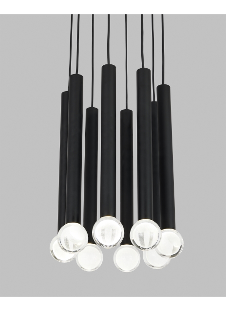 Guyed 8 Light Chandelier Alt Image
