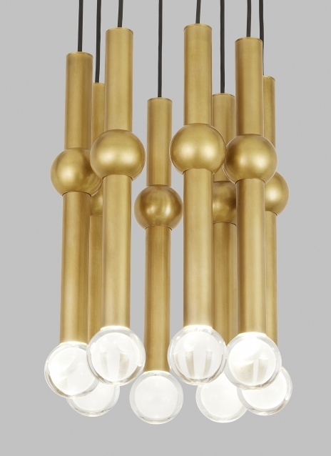 Guyed 8 Light Chandelier Alt Image