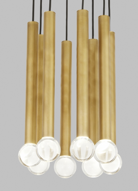 Guyed 8 Light Chandelier Alt Image