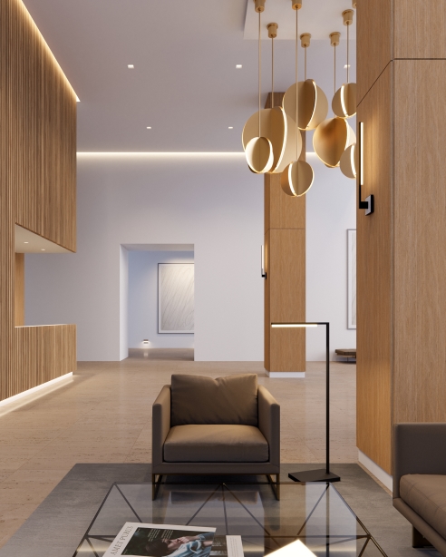 Bau 18, 28 and 36 Pendant, Natural Brass
Element E4 Pro, Square Flangeless, White
<br>Klee 20 Wall, Nightshade Black/Nightshade Black