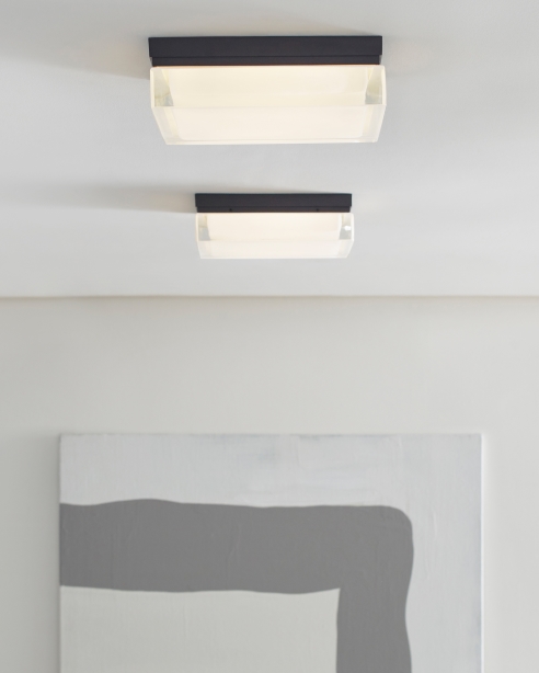 Boxie Large Flush Mount Alt Image