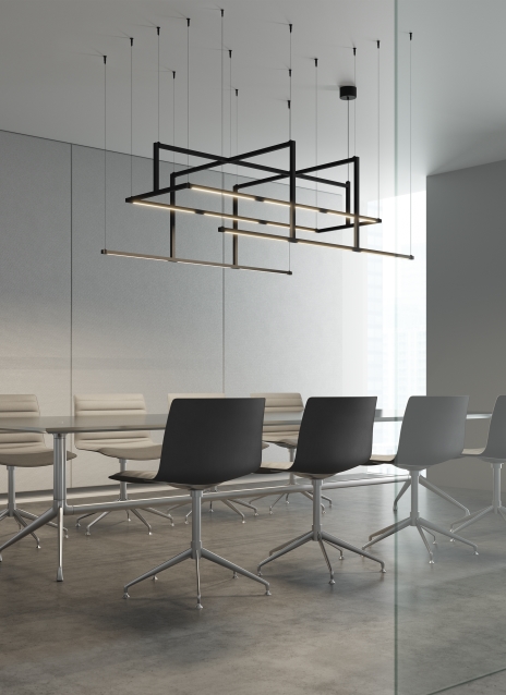 Brox Organic Linear Chandelier
