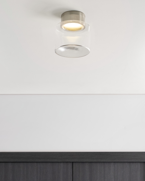 Clear / Satin Nickel