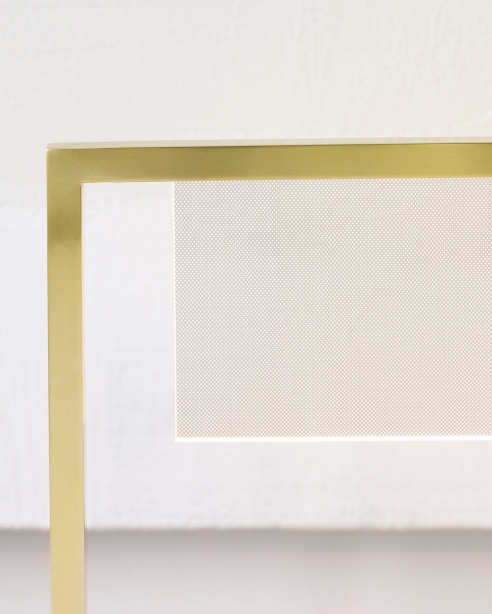 Everett Table Lamp Natural Brass