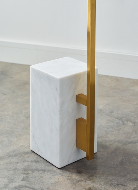 Brass Post with Light Guide