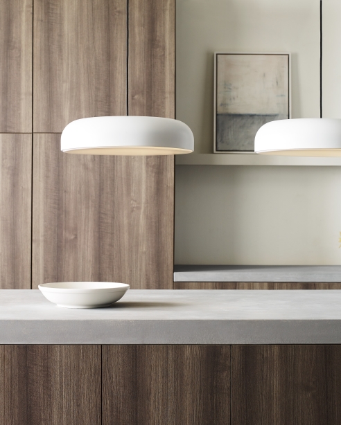 Kosa 18 Pendant, Matte White