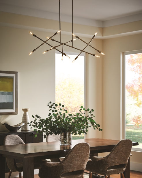 Line Wave 2 Chandelier Alt Image