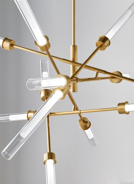 Linger 12-Light Abstract Chandelier Alt Image