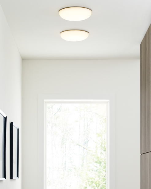 Megan Ceiling, Plated Brass