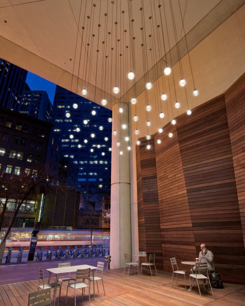 Photography - Brian Ashby, briansperspective.com Lighting Design - Claudio Ramos, IALD – Electrolight
Architecture: Bohlin Cywinski Jackson