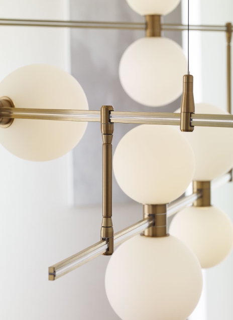 ModernRail Chandelier 2 Alt Image