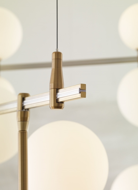 ModernRail Chandelier 2 Alt Image