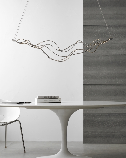Surge Linear: Satin Nickel