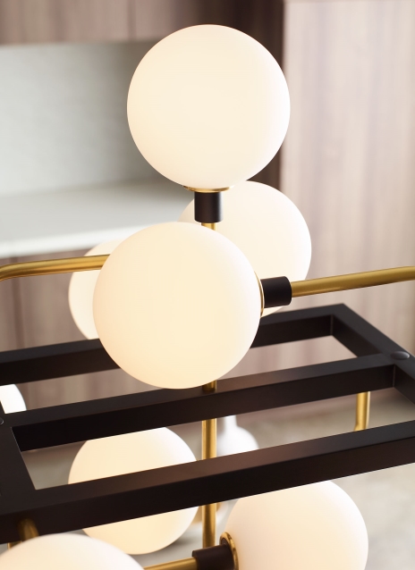 Viaggio Linear Chandelier Alt Image