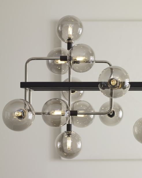 Viaggio Linear Chandelier Alt Image