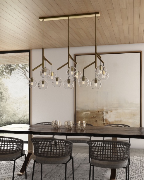 Sedona Triple Chandelier Alt Image