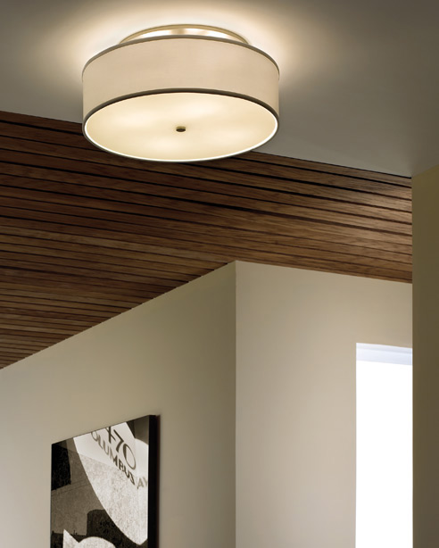 Mulberry Large Flush Mount Alt Image