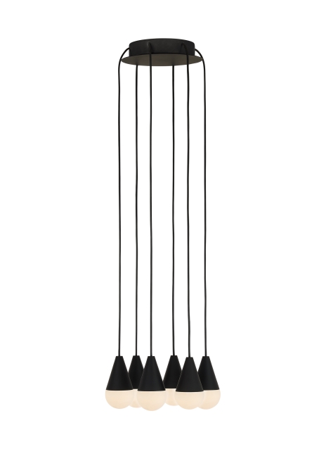 Cupola Alabaster 6 Light Chandelier