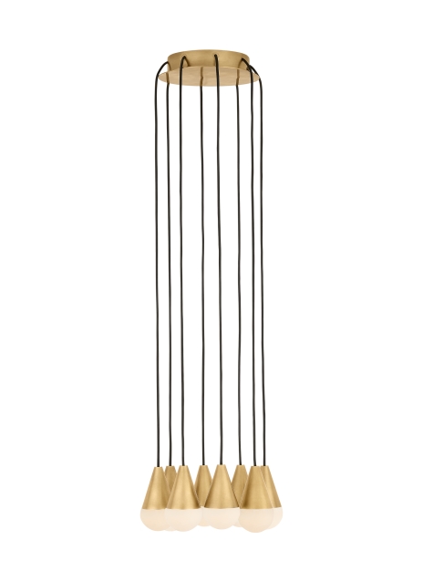 Cupola Alabaster 8 Light Chandelier