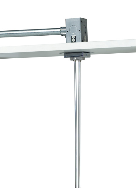 Kable Lite 2" Square Power Feed Canopy Single-Feed