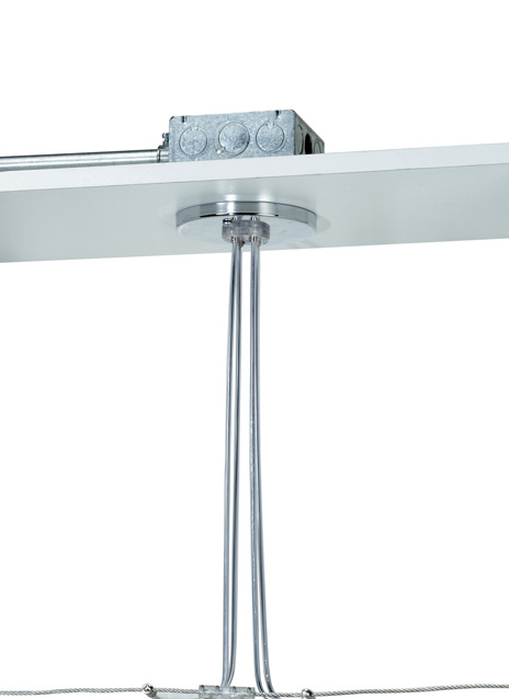 Kable Lite 4" Round Power Feed Canopy Dual-Feed