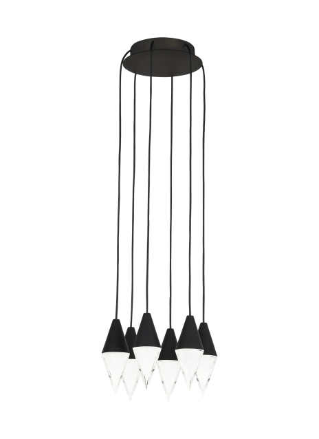 Turret 6 Light Chandelier