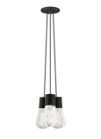 3-Port<br>Black Finish<br>Gray Cord