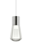 Satin Nickel Finish White Cord