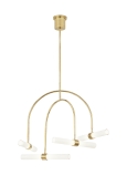 Natural Brass 3/4 View