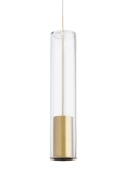 Clear/Aged Brass