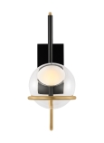 Black/Natural Brass