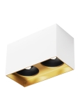 Matte White / Gold Haze 3/4