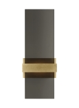 Transparent Smoke/Natural Brass 
