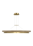 Hand-Rubbed Natural Brass/Natural Oak