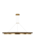 Natural Brass/Weathered Oak alt