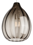 Smoke/Satin Nickel<br>Incandescent