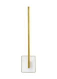 Natural Brass/White Marble