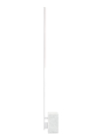 Polished Nickel / White Marble Side View