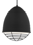 Rubberized Black w/ White Interior<br>Black Cage