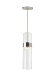 Clear/Clear<br>Satin Nickel Ring