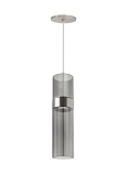 Smoke/Smoke<br>Satin Nickel Ring