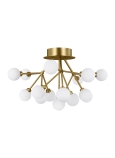 White/Aged Brass