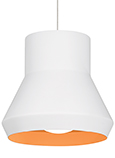 White/Orange